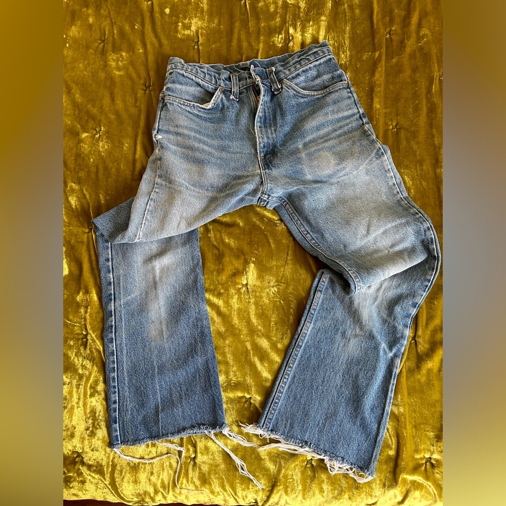 Vintage 70s high rise denim 28